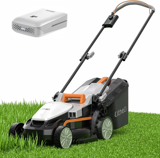 Customizable Cordless Lawn Mower 13 Inch, U20 Handy+ 20V Electric Lawn Mowers for Garden, Yard and Farm, 5 Heights Adjus