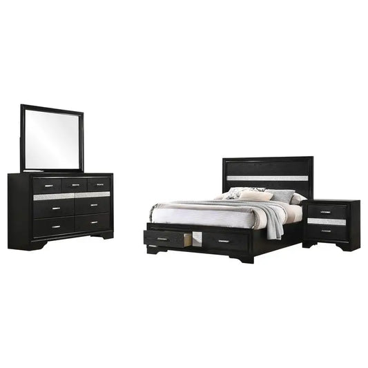 4-Piece Full Bed Set