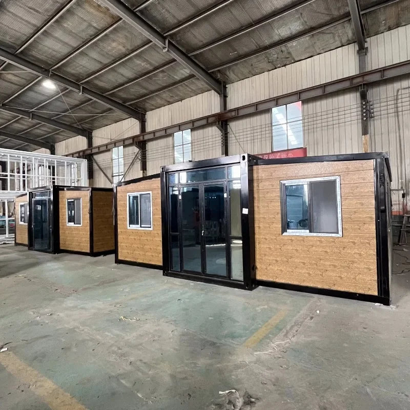 Prefab Houses 2 Story Mobile Homes Expandable Container House Tiny Folding Room Vacation House
