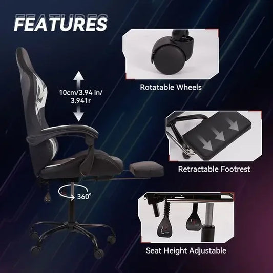Ergonomic gaming chairs , adult office chairs suitable for long periods of sitting