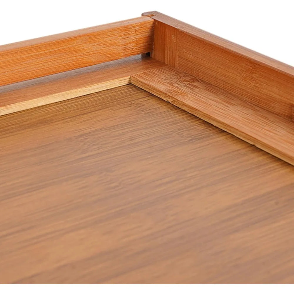 8-Tier Bamboo Shoe Storage Cabinet with Shutter Doors - Freestanding Floor Organizer, Rack for Shoes