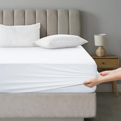 100% Waterproof Twin  Mattress Protector – Soft, Noiseless Terry Cloth Top, Absorbent Breathable Mattress Cover,