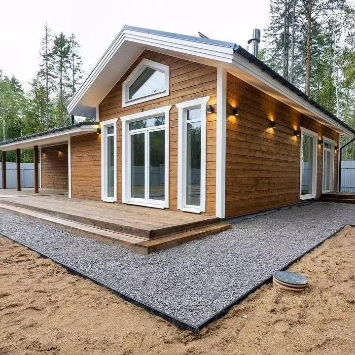 Hot Selling Beautiful Design Luxury Wooden Villa Easy Assemble Prefab Modular, House, Garden, Cabin