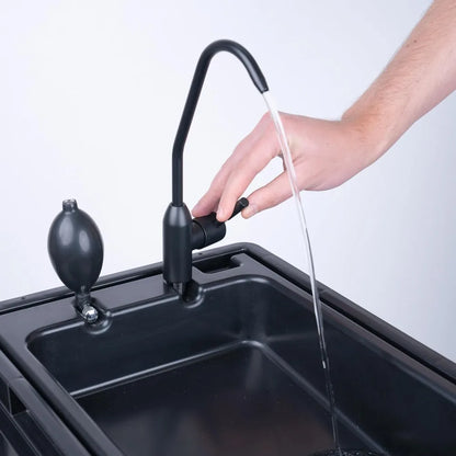 - Portable Sink - Compact Mobile Sink for Camping, Garden, Outdoor Events, Worksite, RV, Indoor