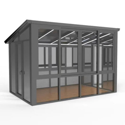 Stylish Sunroom for Outdoor Relaxation - Waterproof Roof, Adjustable Ventilation