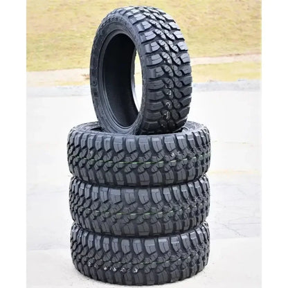 Set of 4 Forceum M/T 08 Plus Mud Off-Road LT235/75R15 Tires - 104/101Q Load Range C 6-Ply BSW. shed.