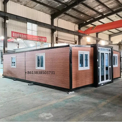 Prefab Houses 2 Story Mobile Homes Expandable Container House Tiny Folding Room Vacation House