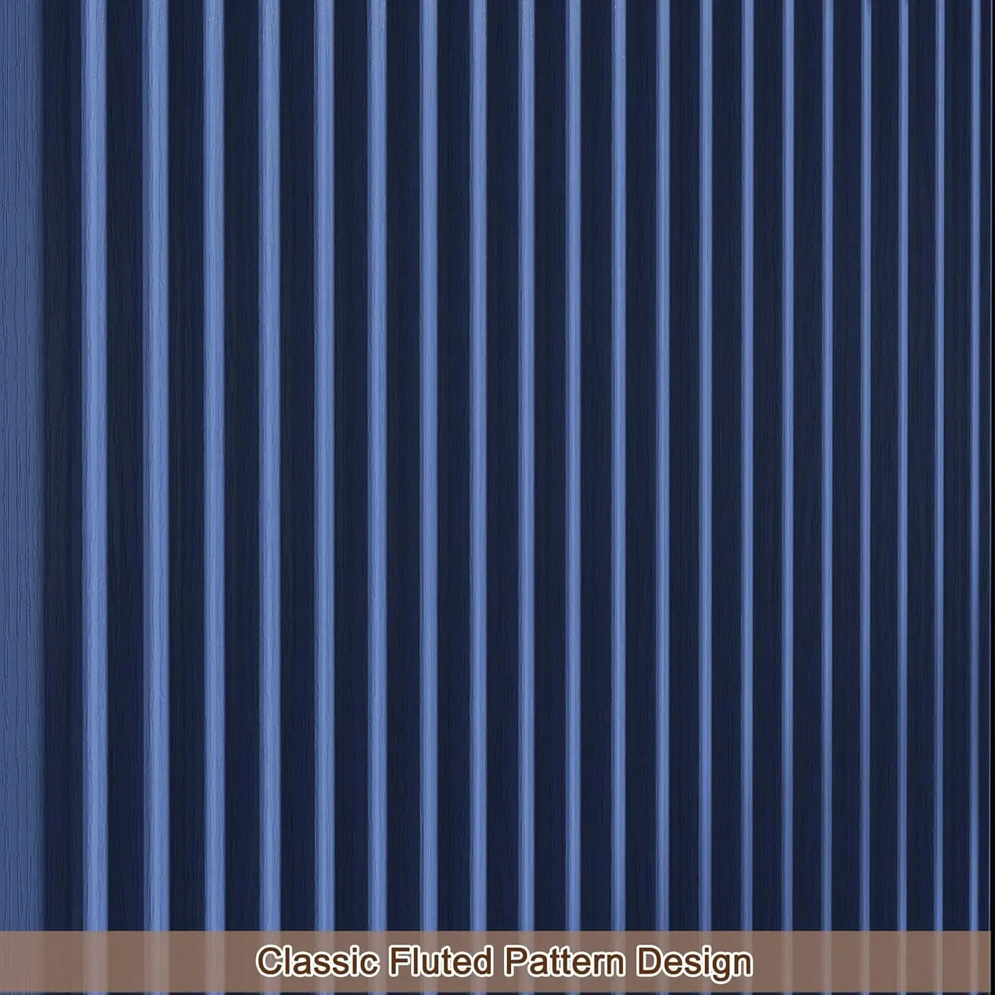 6-Tiers Shoes Cabinet with Fluted Doors, Wood Shoes Rack with Adjustable Shelves