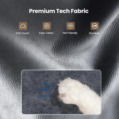 Big and Tall Office Chair, Flip Armrests Executive Ergonomic Computer Gaming Chair with Foot Rest