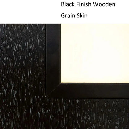 36x80 Fiberglass Entry Door with Brickmould, Frosted Glass, Black Finish,, Left Hand