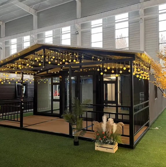 Mobile 20ft 30ft 40ft 2 3 4  5 6 Bedroom Folding Expandable Tiny House Prefabricated Container Homes