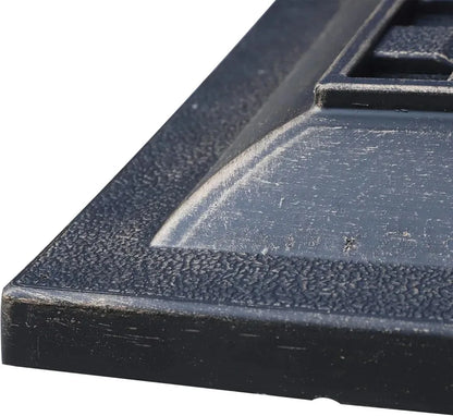 20 lbs Patio Umbrella Base Stand with Decorative Pattern, Fits 1.5" & 1.89" Poles for Garden, Lawn, Deck - Easy Setup