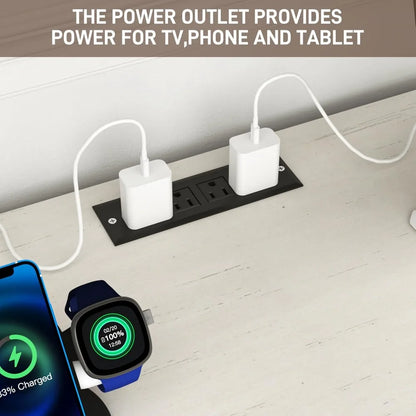 103" Wall Unit TV Stand with Storage for TVs up to 80" Large Farmhouse Wall Unit Entertainment Center w/Sliding Barn Door Cabinet