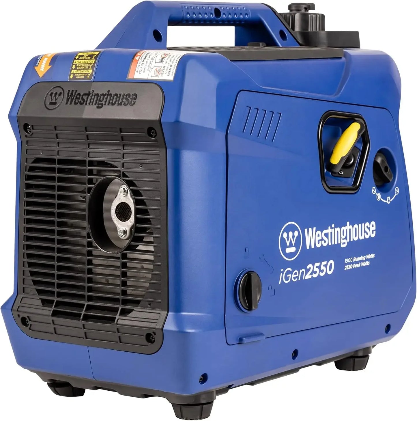 2550 Peak Watt Super Quiet & Lightweight Portable Inverter Generator, RV Ready 30A Outlet, Gas Powered, Parallel Capable