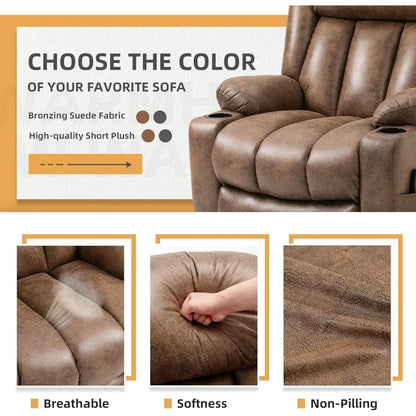 Large Electric Power Lift Recliner Chair with Extended Footrest for Elderly Big, Extra Large and Wide