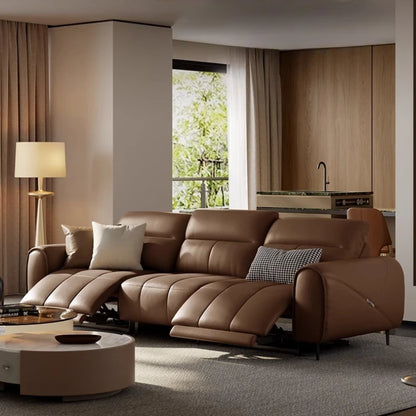 Recliner Classic Sofa , Apartment Design Sofa Elegant Living Room