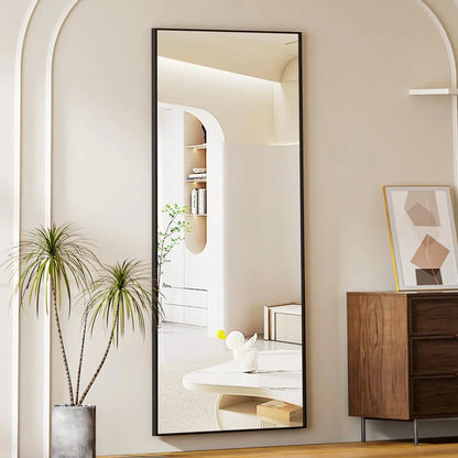 64"x21" Floor Mirror Full Length,  with Stand, Leaning, Standing or Hanging Horizontally Vertically