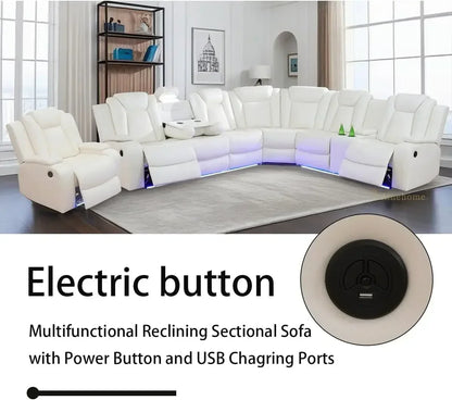 Hot sales, Power Recliner Adjustable Sofa, Loveseat Chair with Storage