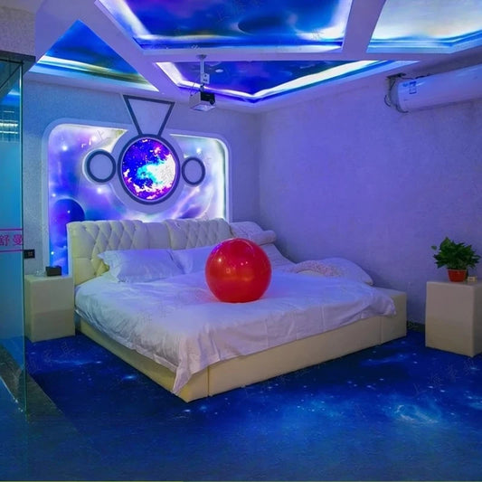 Electronic Japanese Bed Unique Massager Queen Double Smart Bed Lounge Upholstery Bedroom Furniture