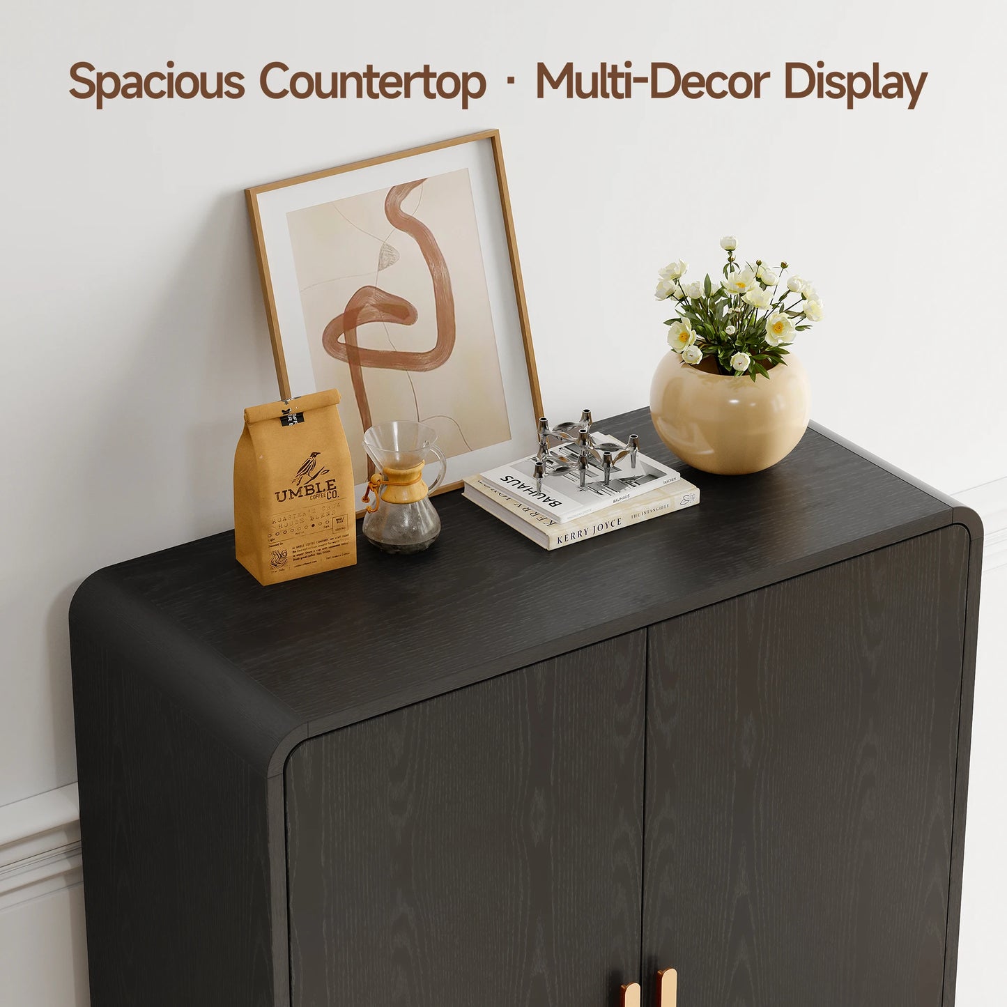 Shoe Cabinet, 6-Tier Shoe Storage Cabinet for Entryway, 45'' Large Wooden Shoe Organizer