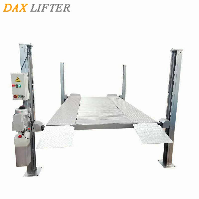 Good Quality 3600kg 1800mm Height Four Post Hydraulic Durable Automatic Car Lift Parking