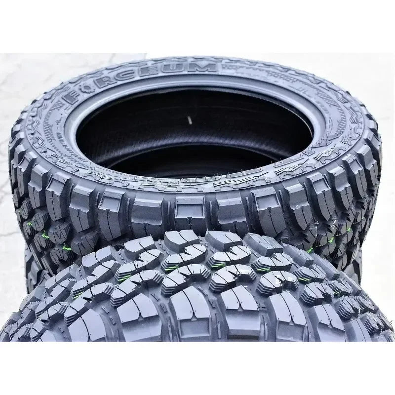 Set of 4 Forceum M/T 08 Plus Mud Off-Road LT235/75R15 Tires - 104/101Q Load Range C 6-Ply BSW. shed.