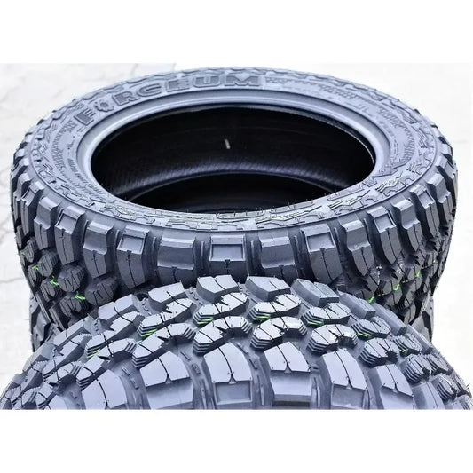 Set of 4 Forceum M/T 08 Plus Mud Off-Road LT235/75R15 Tires - 104/101Q Load Range C 6-Ply BSW. shed.