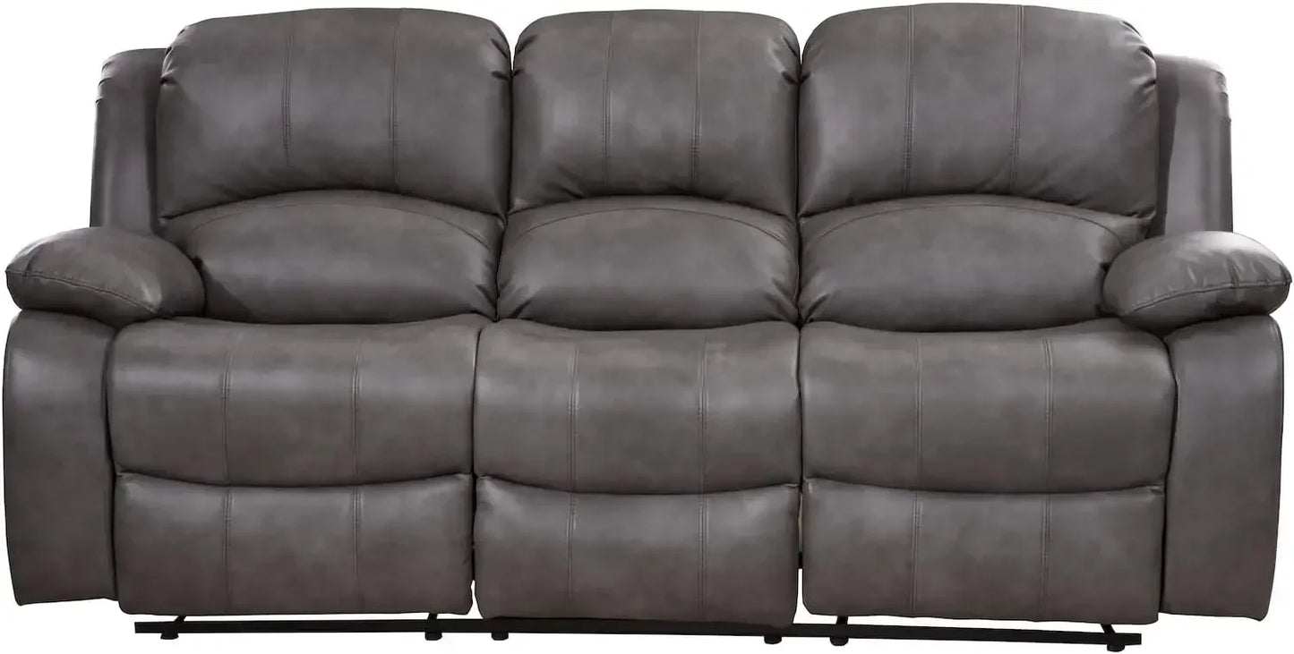 Hot sales till sold out, 2PC Leather Air Reclining Sofa Loveseat Set Living Room Set
