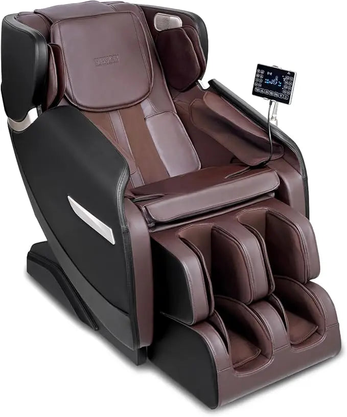Full Body Massage Chair, SL-Track Zero Gravity Massage Recliner, 3D Shiatsu, Body Scan, Heating, Bluetooth Speaker