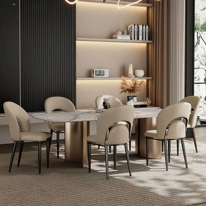 Luxury Designed Dinning Chair, Nordic High Designer Elegant Dinning Chair