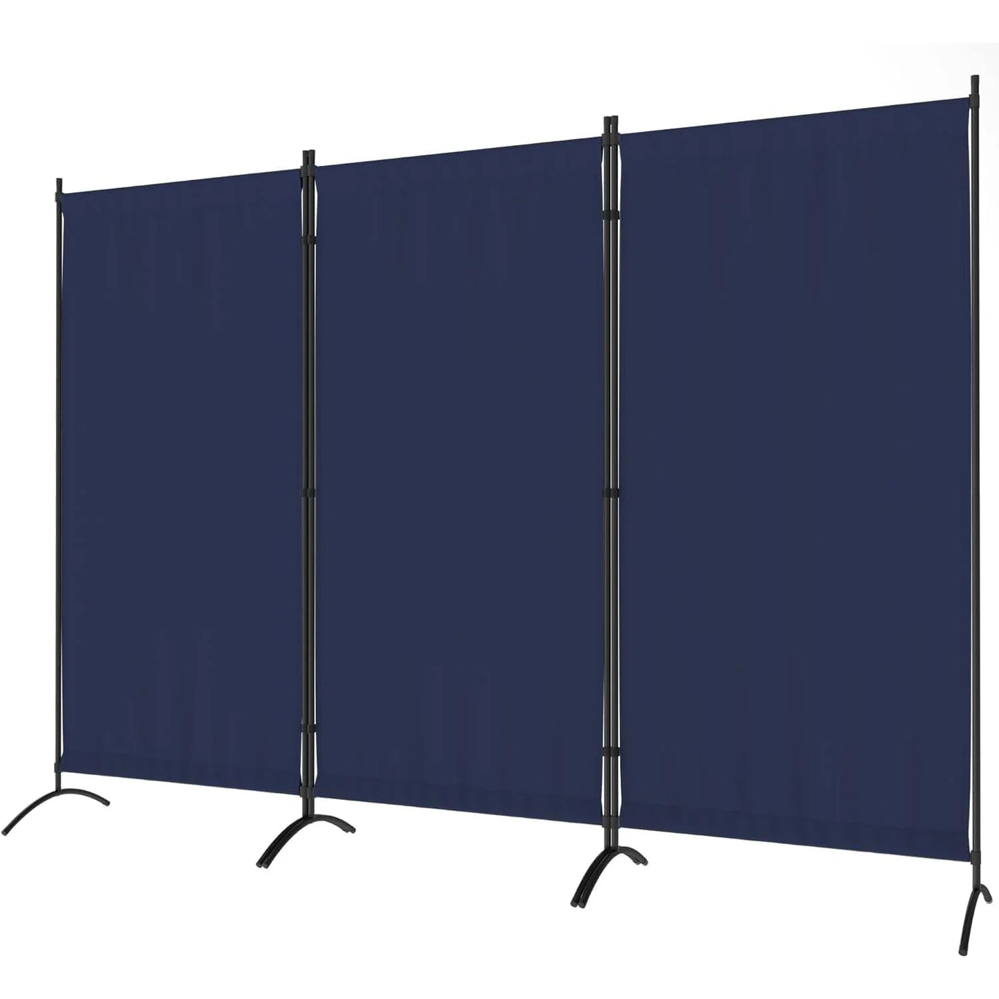 Room Divider, 99’‘W Folding Privacy Screens, 3 Panel Partitions Dividers, for Home, Office, Bedroom, Dorm Decor