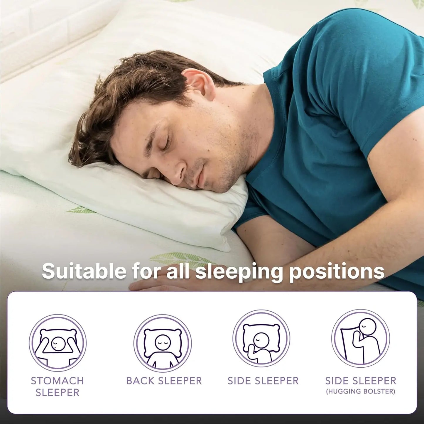 6 Inch Green Tea Infused Memory Foam Mattress, Twin Size, CertiPUR-US Certified, Bed in a Box