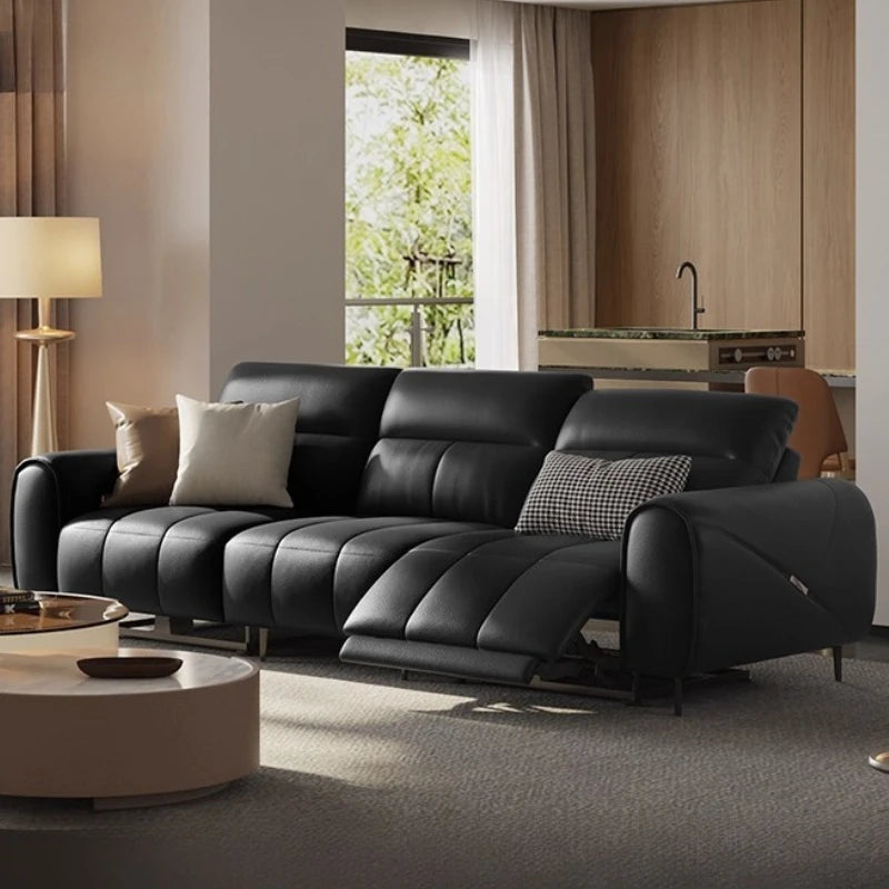 Recliner Classic Sofa , Apartment Design Sofa Elegant Living Room