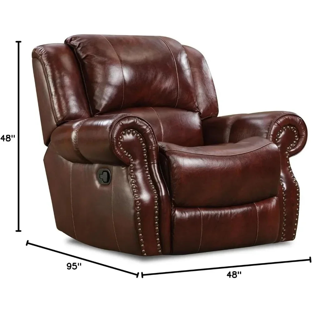 Hot sale, 3 Piece, Furniture Set with Deep Seating Double Reclining Sofa, Console Loveseat, and Rocker
