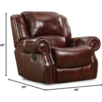 Hot sale, 3 Piece, Furniture Set with Deep Seating Double Reclining Sofa, Console Loveseat, and Rocker