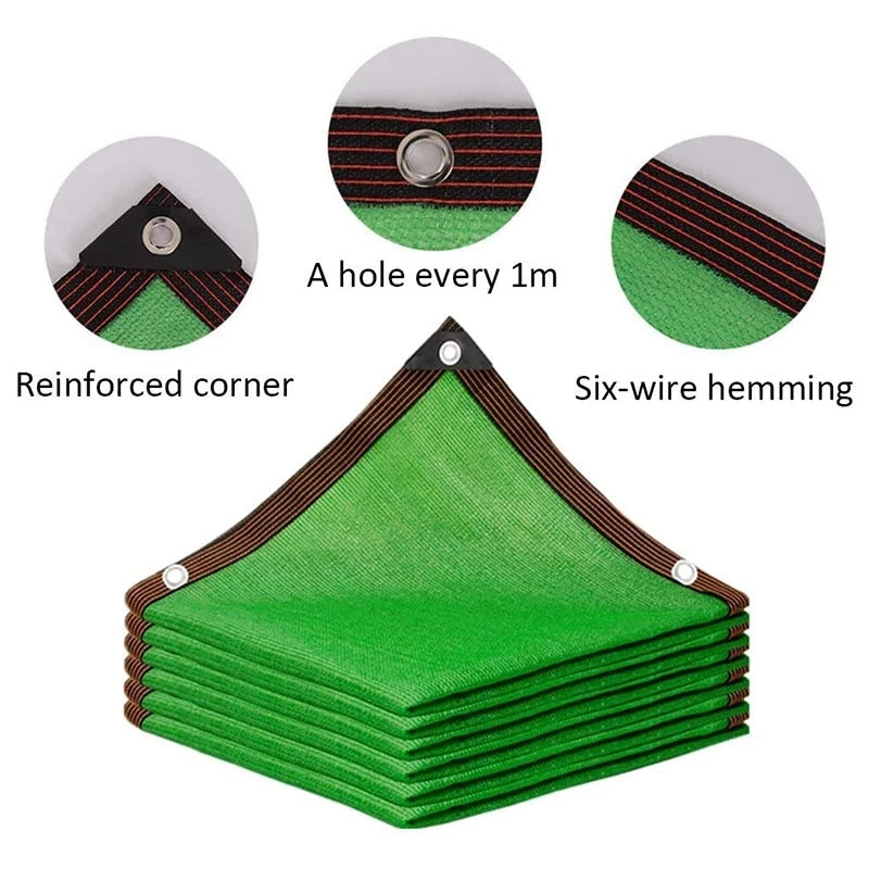 7 Colors Outdoor Garden, Camping Hiking Tent, Sunshade Net, High Density Polyethylene Gardening, Sunshade Cloth, Sunscreen Net