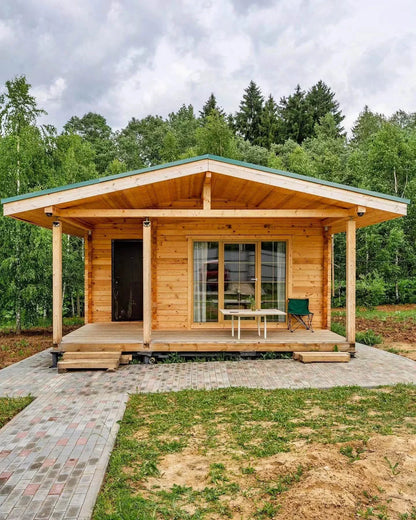 Hot Selling Beautiful Design Luxury Wooden Villa Easy Assemble Prefab Modular, House, Garden, Cabin