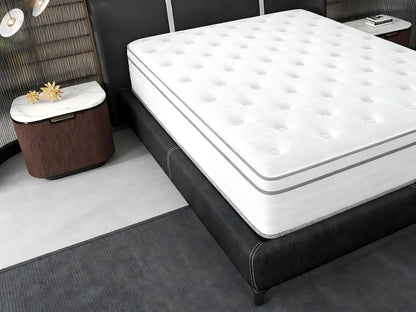 14/12/10 Inch Hybrid Queen/King/Full/Twin Mattress in a Box Memory Foam Soft, Bed Mattresses Pocket Springs