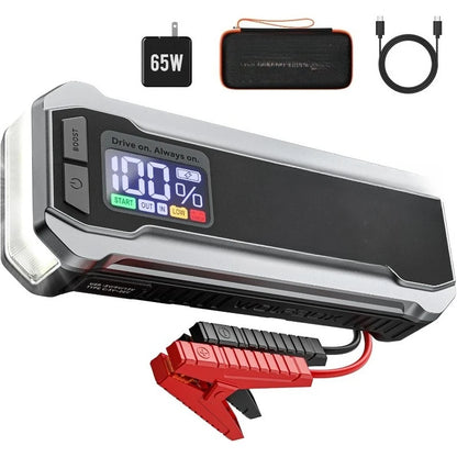 4000A Jump Starter,12V Car Battery Jump Starter, 24000mAh Portable Jump Starter Battery