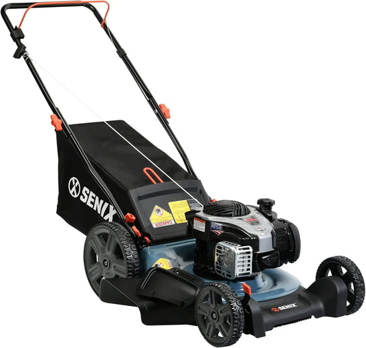 Customizable  Gas Push Lawn Mower with 140 cc 4-Cycle Briggs & Stratton Engine, Bagging, Mulching