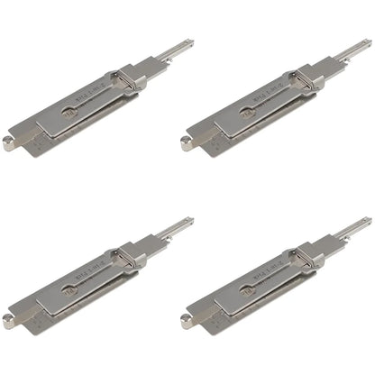 1-5PCS Stainless Steel Key Decoder, Precision Hook Hand, Tool O-ring Pickup Repair Kit, Lock Pick Kit