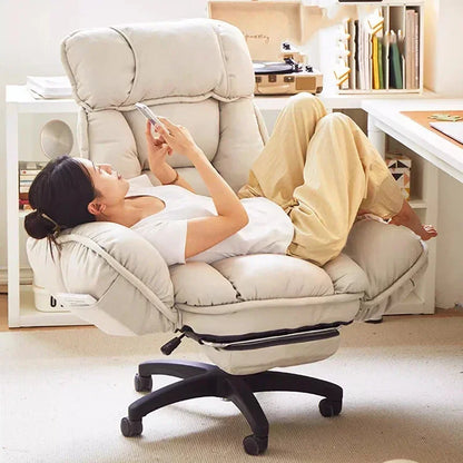 Footrest, Wheels, Student Relaxing Gaming Office Chair