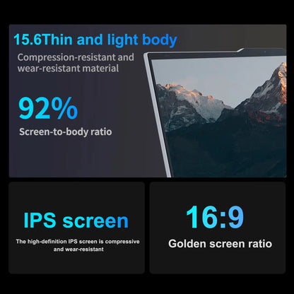 15.6" Intel Core i7 6500U Laptop Computer Windows 11 Pro 16GB RAM 512GB 1TB SSD Portable Notebook PC Gamer Gaming Laptop