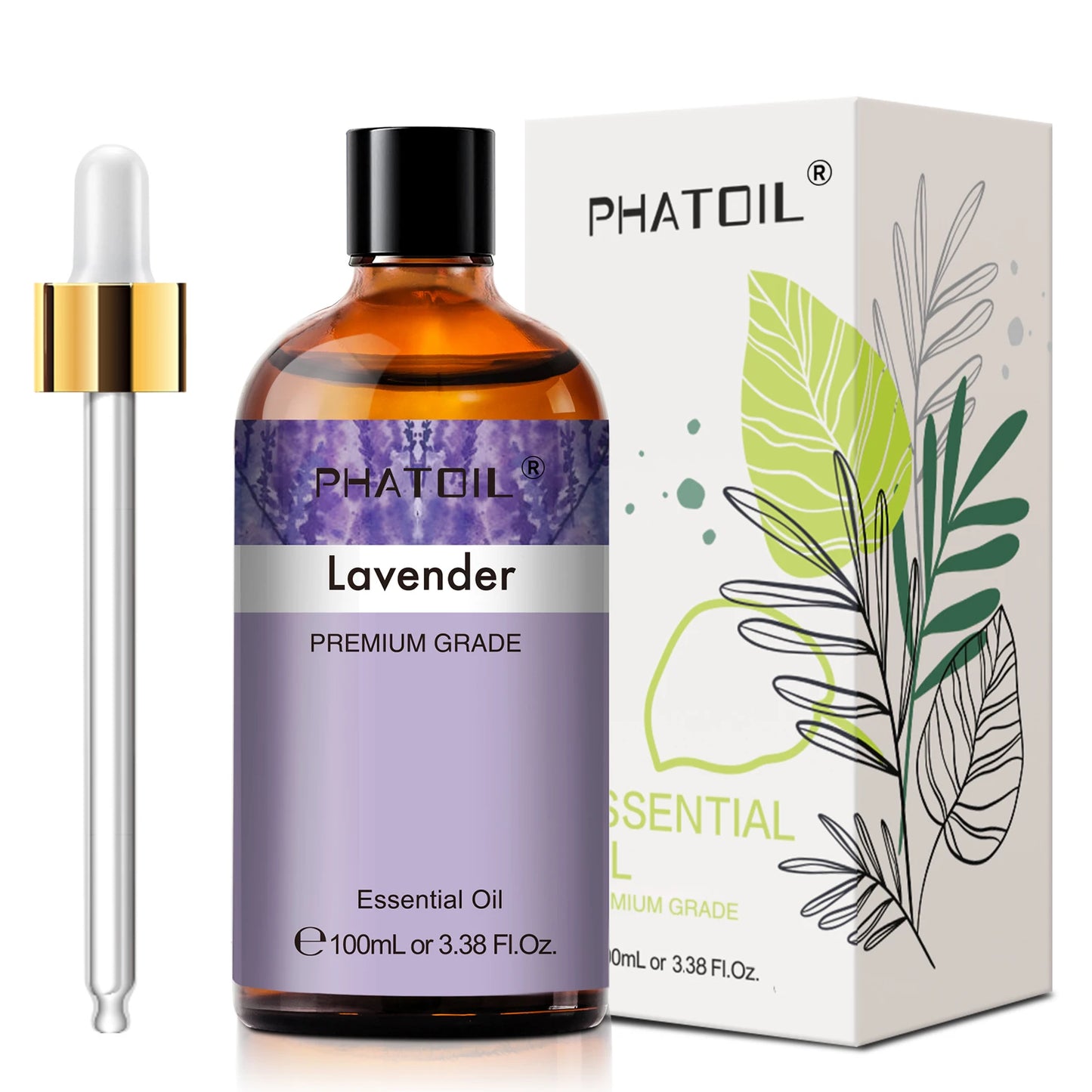 100ml Eucalyptus Essential Oil For Skin Lavender Vanilla Jasmine Lemon Bergamot Aroma Oil for Aromatherapy, Candle Making
