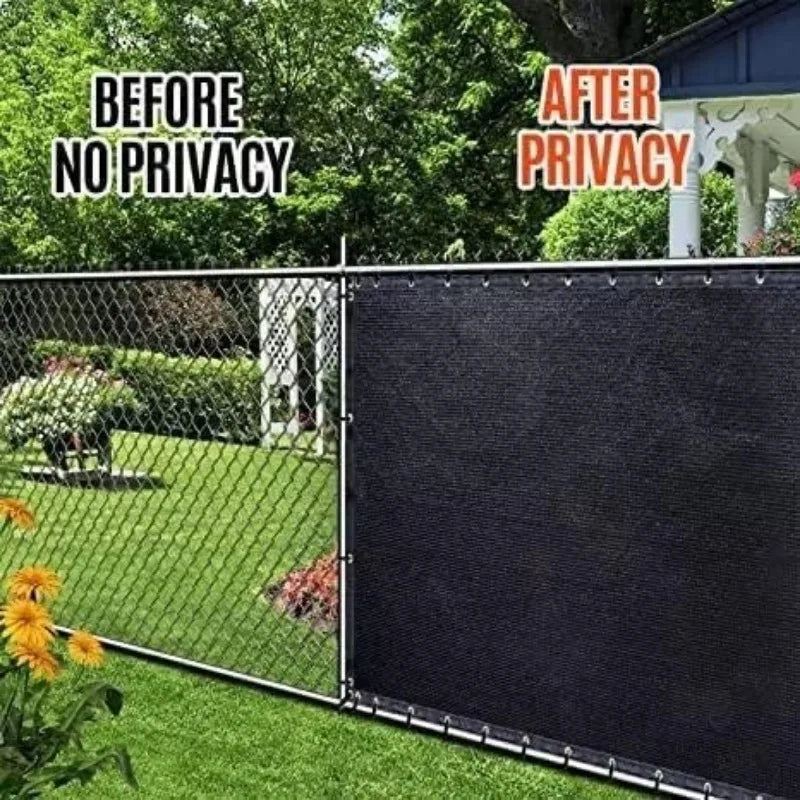 180GSM 6ft x 50ft Fence Privacy Screen Heavy Duty Fence Cover Garden Wall