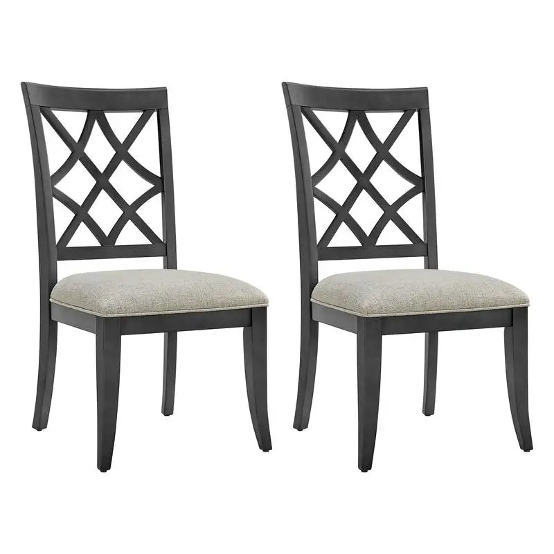 Extendable 7-Piece Retro Wooden Dining Set for 6, Curved Table & Upholstered Chairs