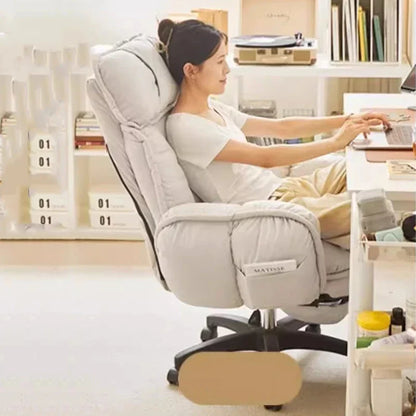 Footrest, Wheels, Student Relaxing Gaming Office Chair