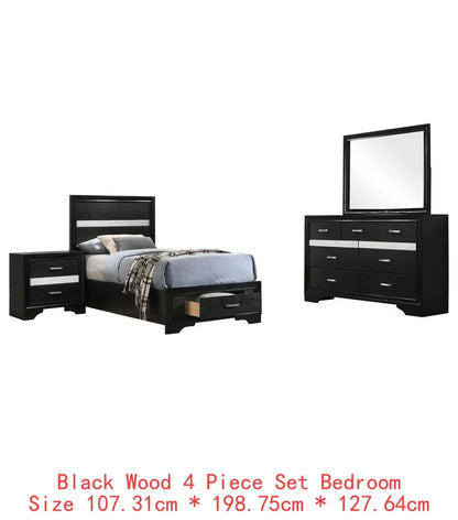 4-Piece Full Bed Set
