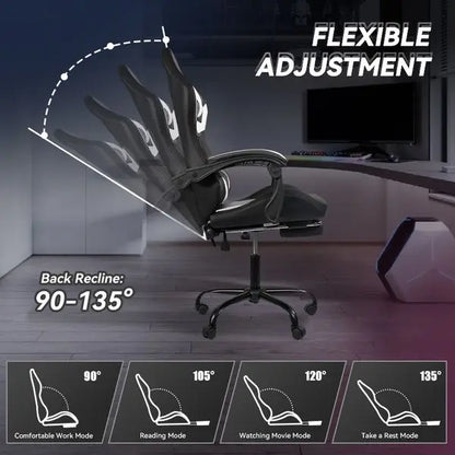 Ergonomic gaming chairs , adult office chairs suitable for long periods of sitting