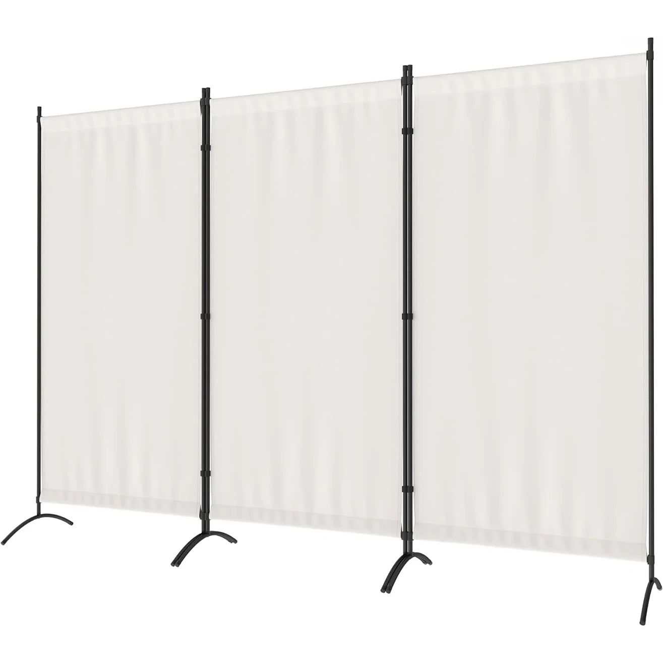 Room Divider, 99’‘W Folding Privacy Screens, 3 Panel Partitions Dividers, for Home, Office, Bedroom, Dorm Decor